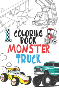 Coloring Book Monster Truck