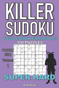 Killer Sudoku Puzzle Book for Adults