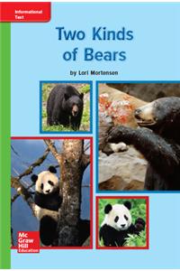 Reading Wonders Leveled Reader Two Kinds of Bears: Beyond Unit 7 Week 1 Grade K