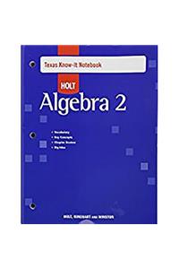 Holt Algebra 2 Texas