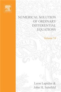Numerical Solution of Ordinary Differential Equations