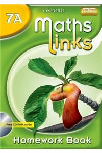 MathsLinks: 1: Y7 Homework Book A