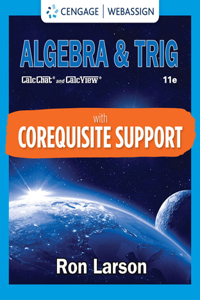 Webassign with Corequisite Support for Larson's Algebra & Trig, Single-Term Printed Access Card
