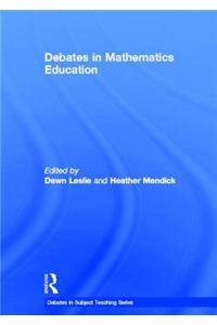 Debates in Mathematics Education