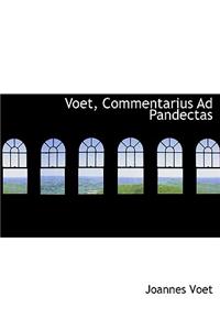 Voet, Commentarius Ad Pandectas