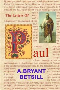 The Letters Of Paul