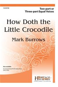 How Doth the Little Crocodile