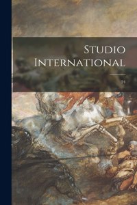 Studio International; 24