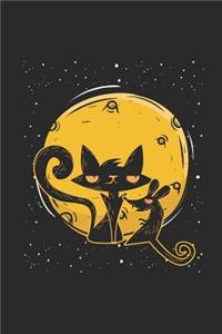 Cat, Mouse, And Moon