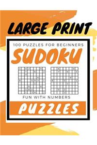Sudoku Puzzles 100 Large Print
