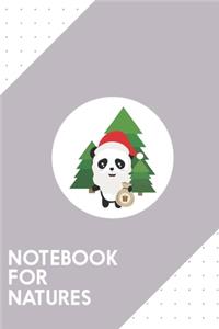 Notebook for Natures