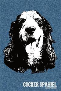 Cocker Spaniel Graph Paper Notebook
