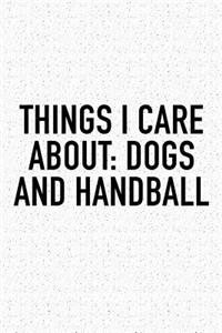 Things I Care About