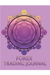 Forex Trading Journal for Women Mandala Design