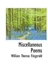 Miscellaneous Poems