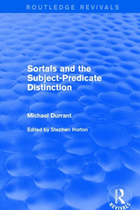 SORTALS AND THE SUBJECT PREDICATE D