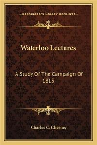 Waterloo Lectures