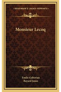 Monsieur Lecoq