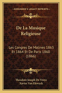 De La Musique Religieuse