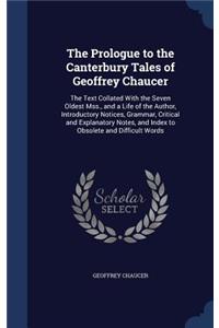 The Prologue to the Canterbury Tales of Geoffrey Chaucer