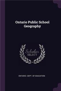 Ontario Public School Geography