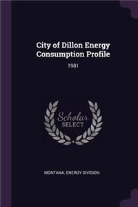City of Dillon Energy Consumption Profile