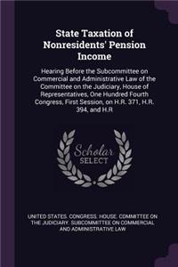State Taxation of Nonresidents' Pension Income