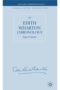 Edith Wharton Chronology