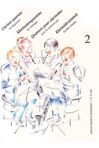 Clarinet Quartets for Beginners, Volume 2