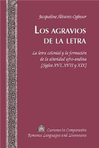 agravios de la letra