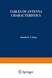 Tables Of Antenna Characteristics