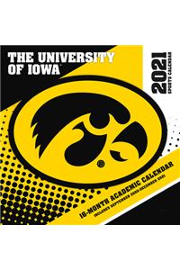 Iowa Hawkeyes 2021 12x12 Team Wall Calendar