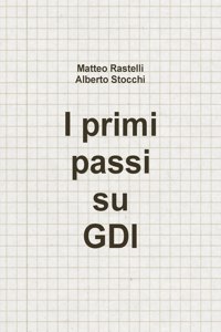 I primi passi su GDI