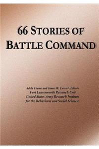 66 Stories of Battle Command