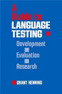 Guide to Language Testing