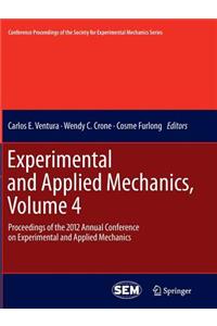 Experimental and Applied Mechanics, Volume 4