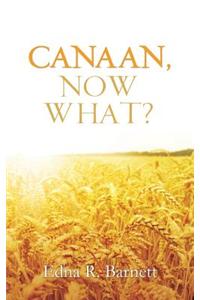 Canaan, Now What?