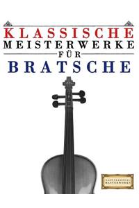 Klassische Meisterwerke Für Bratsche