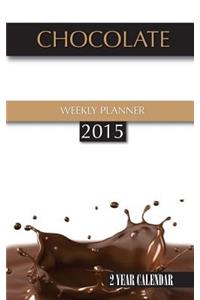 Chocolate Weekly Planner 2015