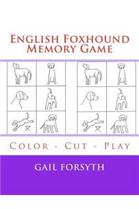 English Foxhound Memory Game
