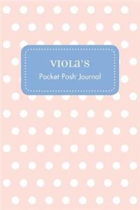 Viola's Pocket Posh Journal, Polka Dot