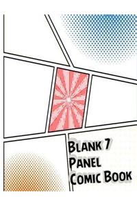 Blank 7 panel Comic Book