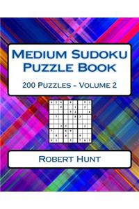 Medium Sudoku Puzzle Book Volume 2