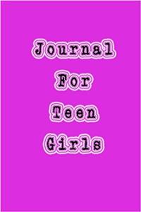 Journal For Teen Girls