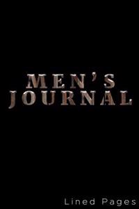 Men's Journal Lined Pages