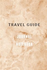 Universal travel guide notebook for all generation the diary journal of places and monuments to visit 6*9 with 105 pages