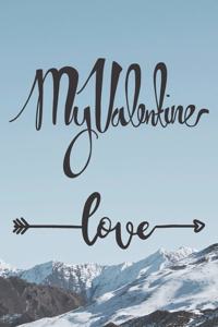 notebook my valentine gift valentin's day