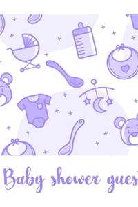 Baby Shower Guest Book
