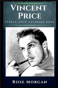 Vincent Price Stress Away Coloring Book