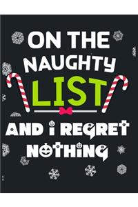 On the Naughty List and I Regret Nothing